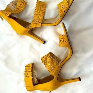 Brand New Never Worn W/O Tags Open Toed Jessica Heels